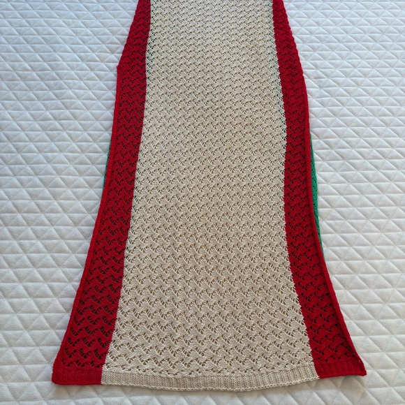 Akira Women’s Swimsuit Cover Up Maxi Dress Size L Multicolor High Side Slits - Picture 3 of 15